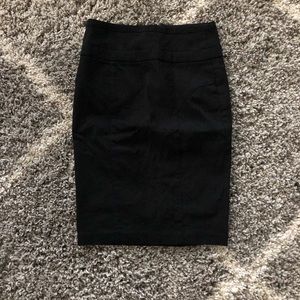 Xoxo black pencil skirt